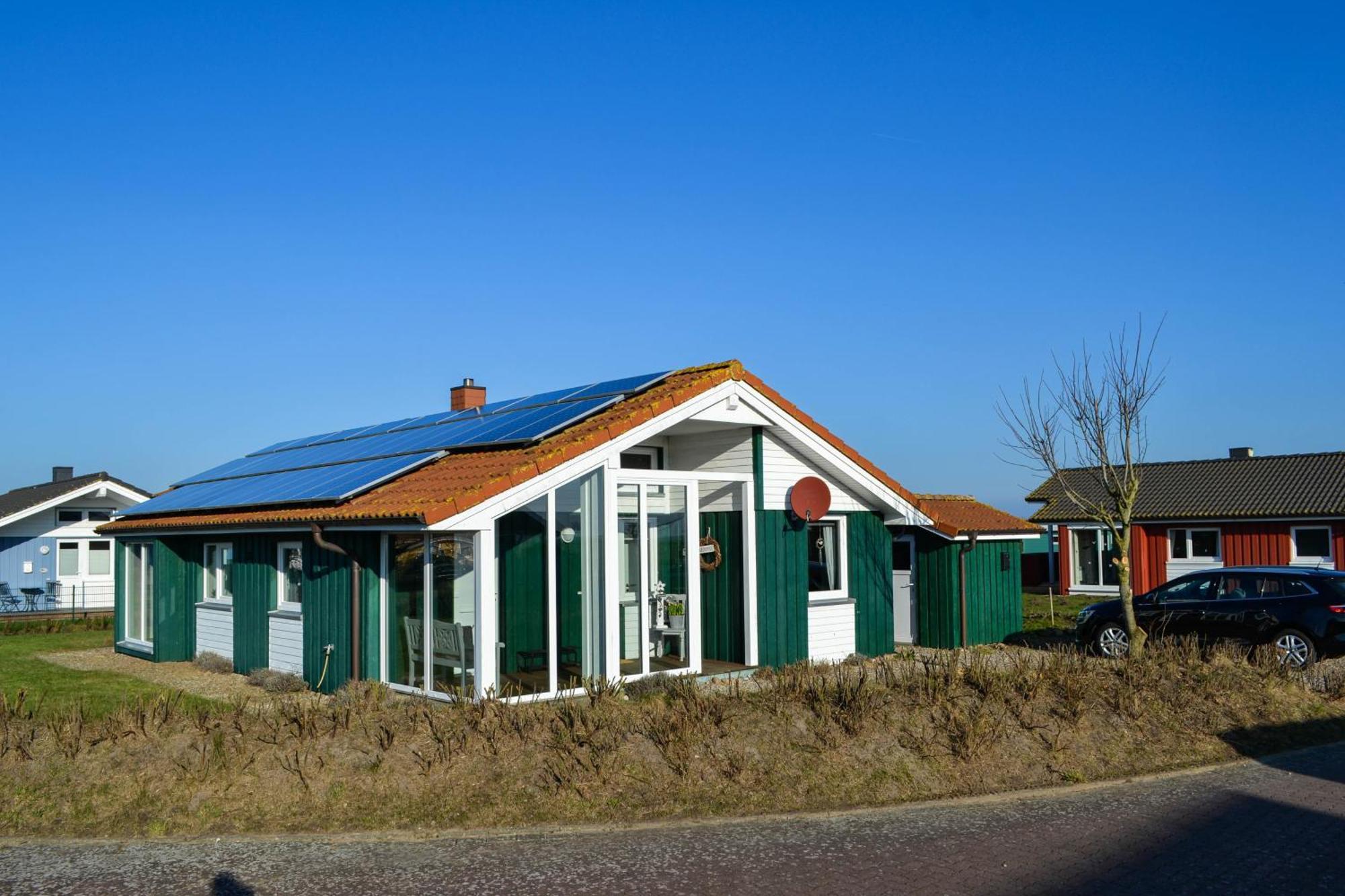 Ferienhaus "Deichglueck" Direkt An Der Nordsee Wesselburenerkoog Extérieur photo
