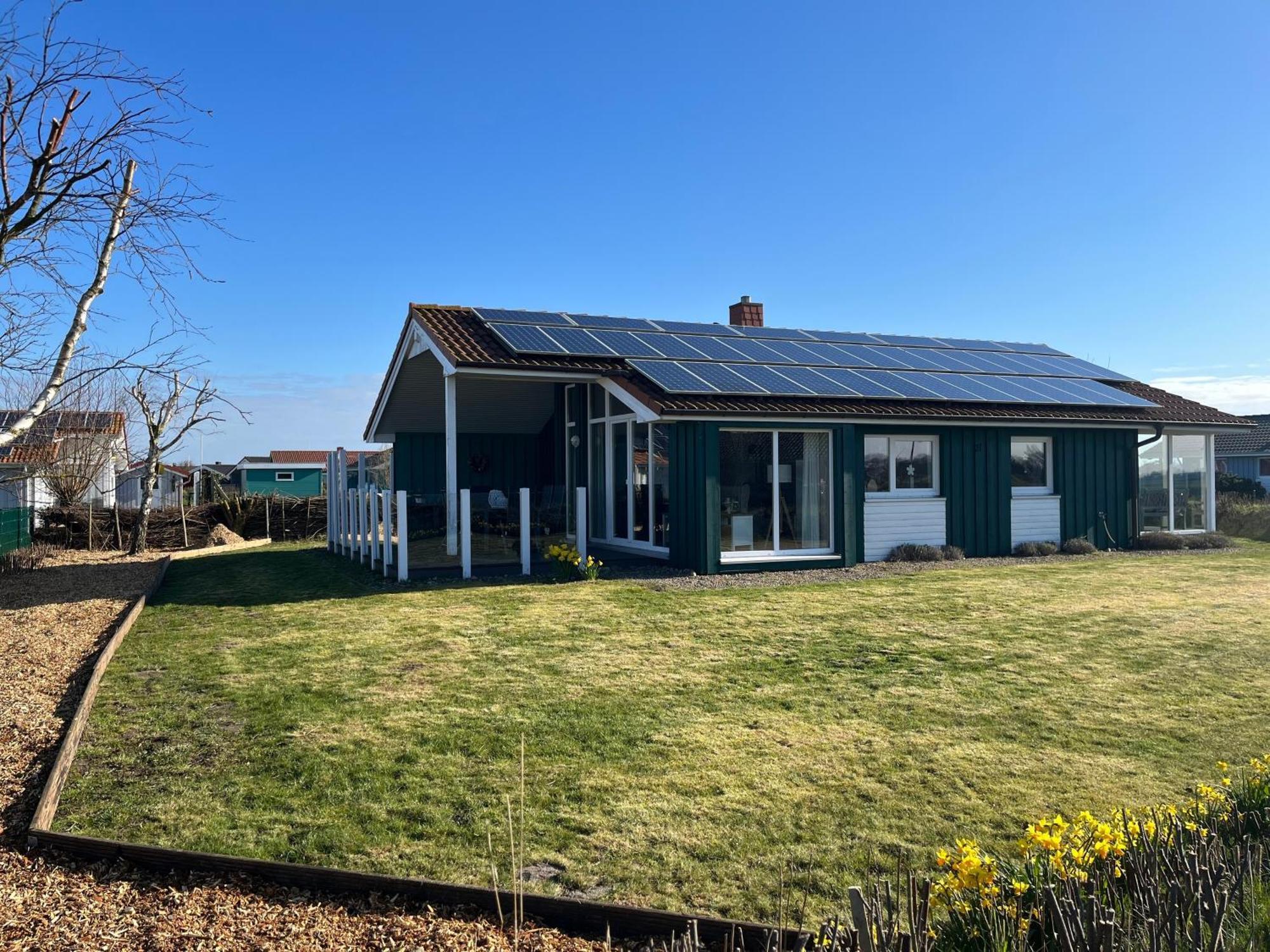 Ferienhaus "Deichglueck" Direkt An Der Nordsee Wesselburenerkoog Extérieur photo